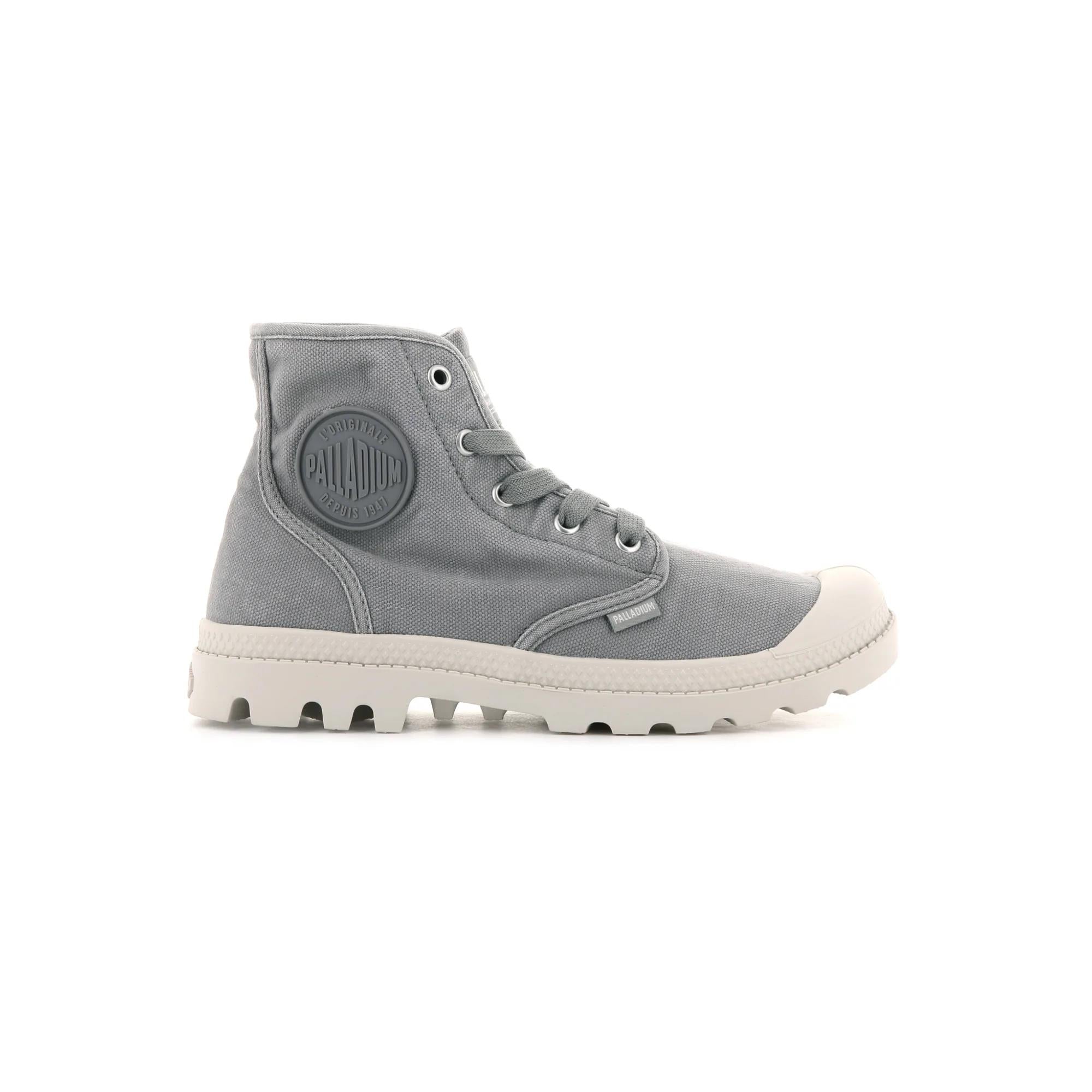 Palladium Boot Pampa Hi Gray Fannel
